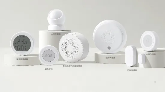 Détecteur d'alarme de sécurité domestique intelligent Tuya, capteur de fumée Zigbee