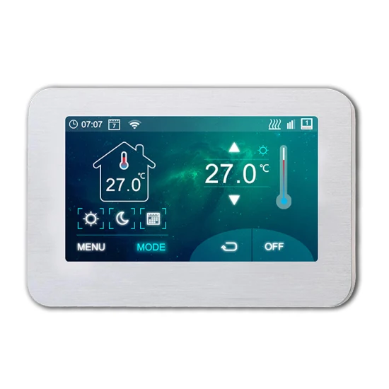 Thermostat intelligent WiFi, chauffage au sol, chauffage mural électrique, contrôleur de chaleur numérique, Alexa Smart Home WiFi 110